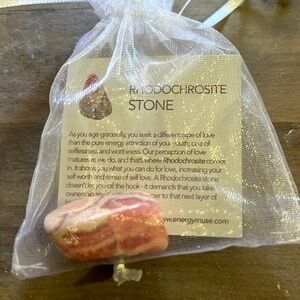 New Rhodochrosite Stone